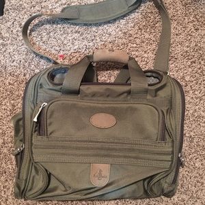 Military Green Atlantic Strapped Carry On Bag Tote